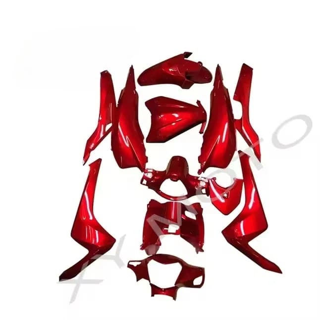 ABS Motorcycle Fairing Body Parts, Compatible with Vision DIO 110, Replacement Motorbike Body Panel Accessories