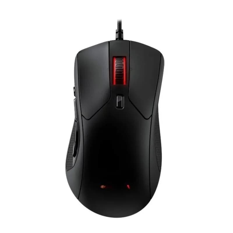 Wired gaming mouse ergonomic split buttons