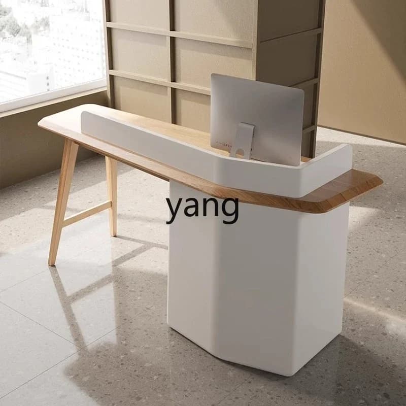 LH Clothing Store Cashier Counter Simple Bar Table Beauty Salon Front Desk Reception