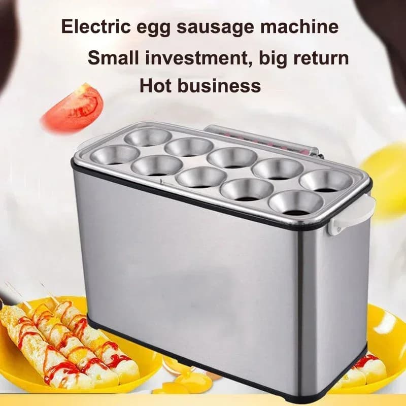 'Egg Sausage Commercial Egg Roll Maker Machine For Small Business