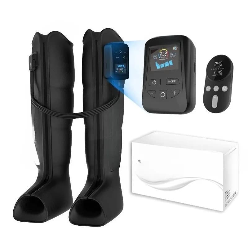 New four-cavity wireless air wave leg cover massage home sports recovery airbag leg massager