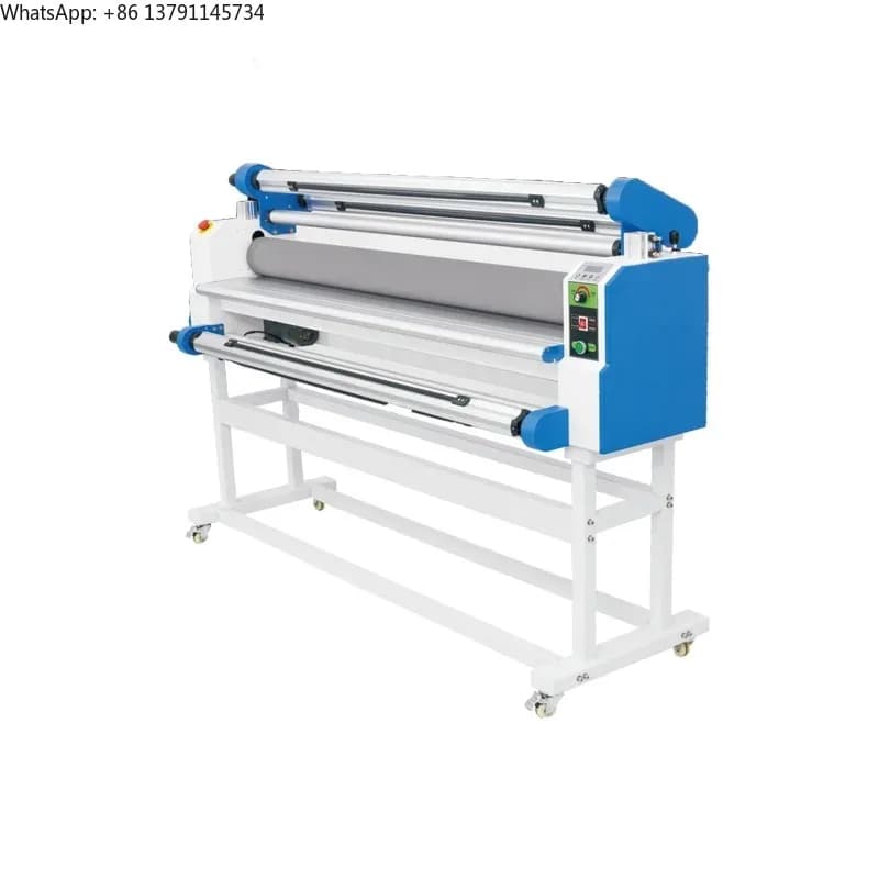 Affordable Price Cheap 63 Inch 1600mm 160cm 1600 Wide Large Format Manual Roll Cold Laminator