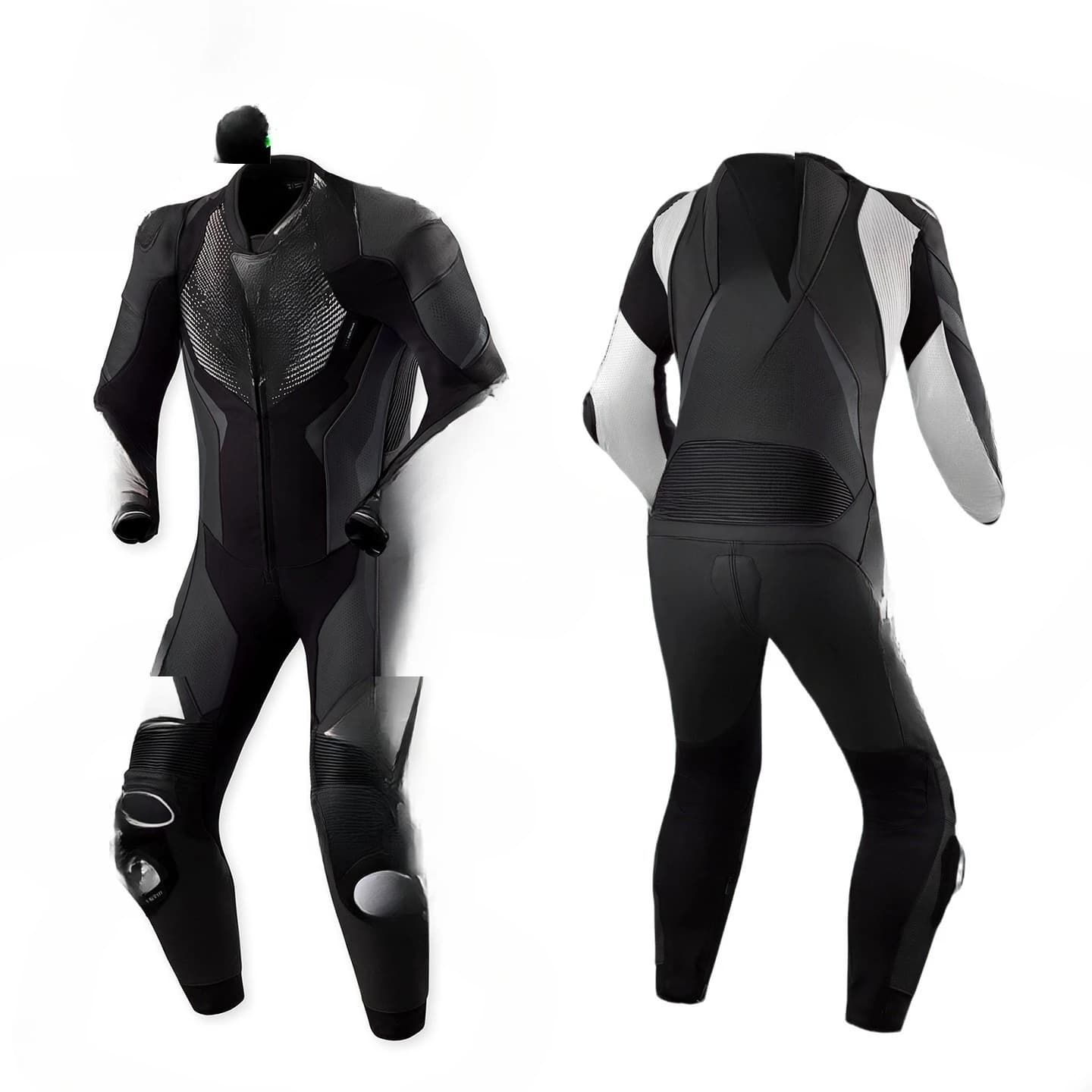 Motorcycle one-piece leather jacket, cycling suit, competitive track four-season anti-drop
