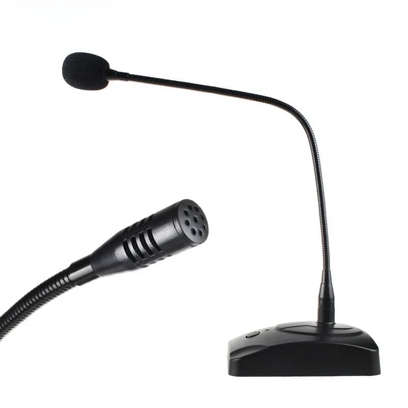 Gooseneck microphone, village radio conference audio outdoor speaker k song condenser computer microphone microphone