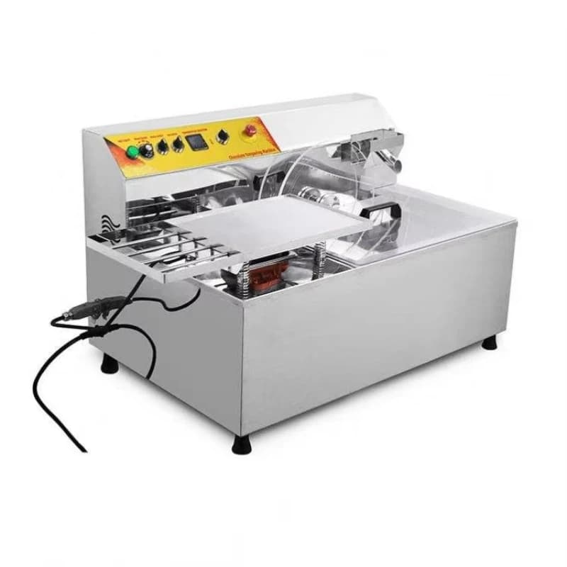 Chocolate Filling Machine Full Automatic Chocolate Production Line Wheel Type Chocolate Melting Machine