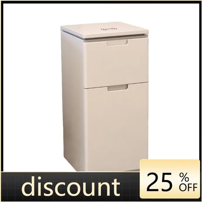 LMM with wireless charging Barber shop tool cabinet Hair cabinet single and double-sided solid wood storage