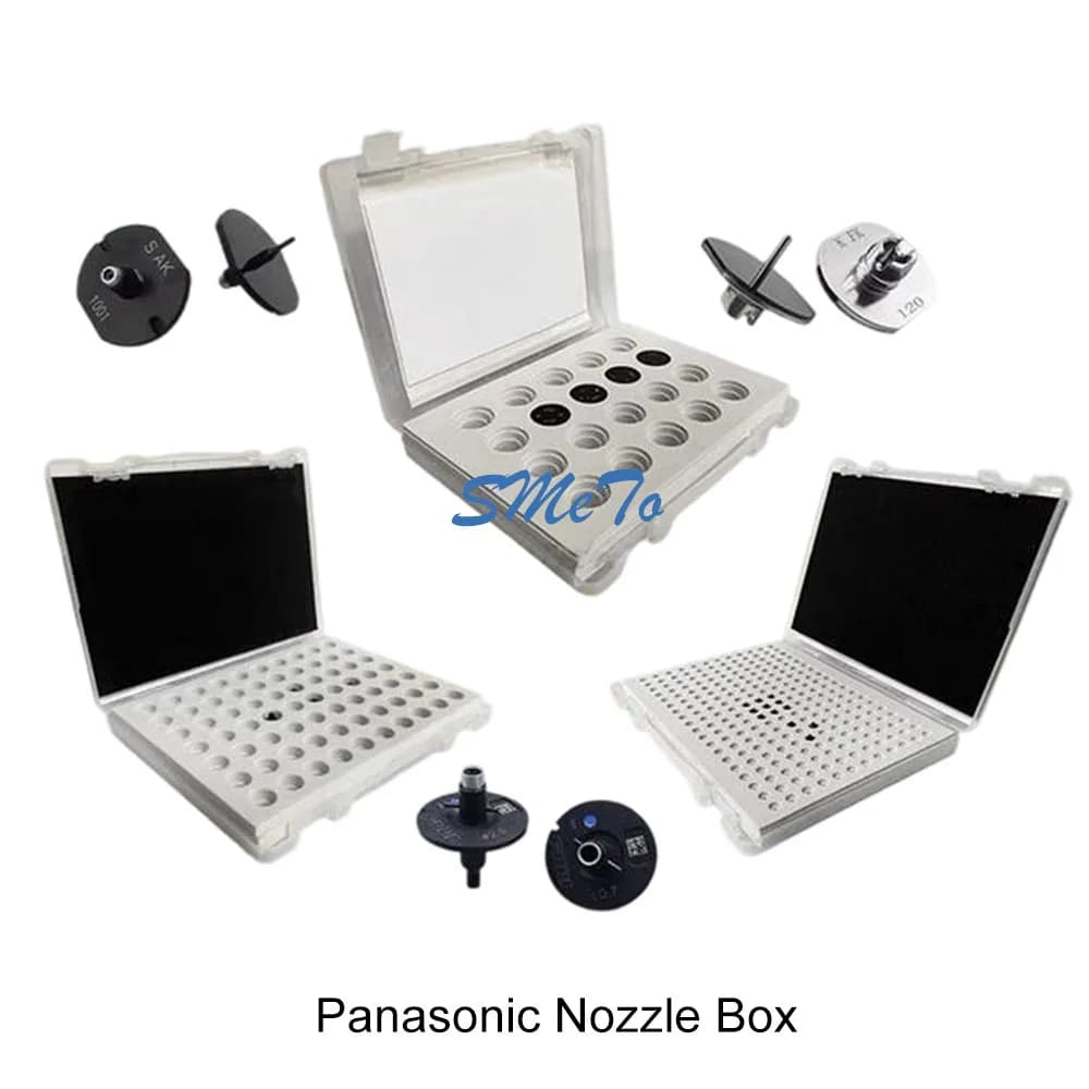 Holds 3/8/16 Spindle H04/H12/H24 Nozzles SMT Nozzle Storage Box For Fuji NXT Panasonic 602 NPM