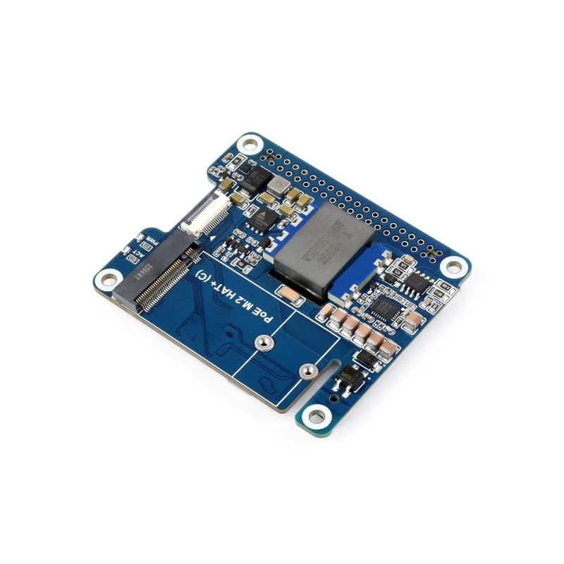 Raspberry Pi 5 expansion board PCIe to M.2 with PoE support NVMe protocol M.2 interface hard disk