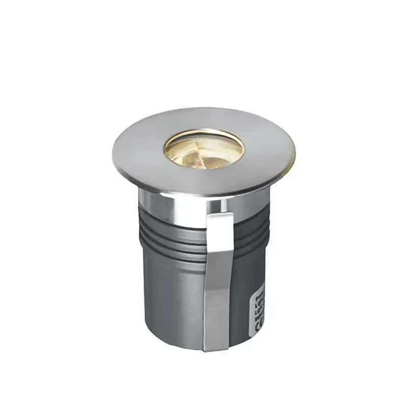 Garden 1 watt LED embedded buried upward spotlight, landscape lawn light, outdoor IP67 LED embedded deck floor underground light