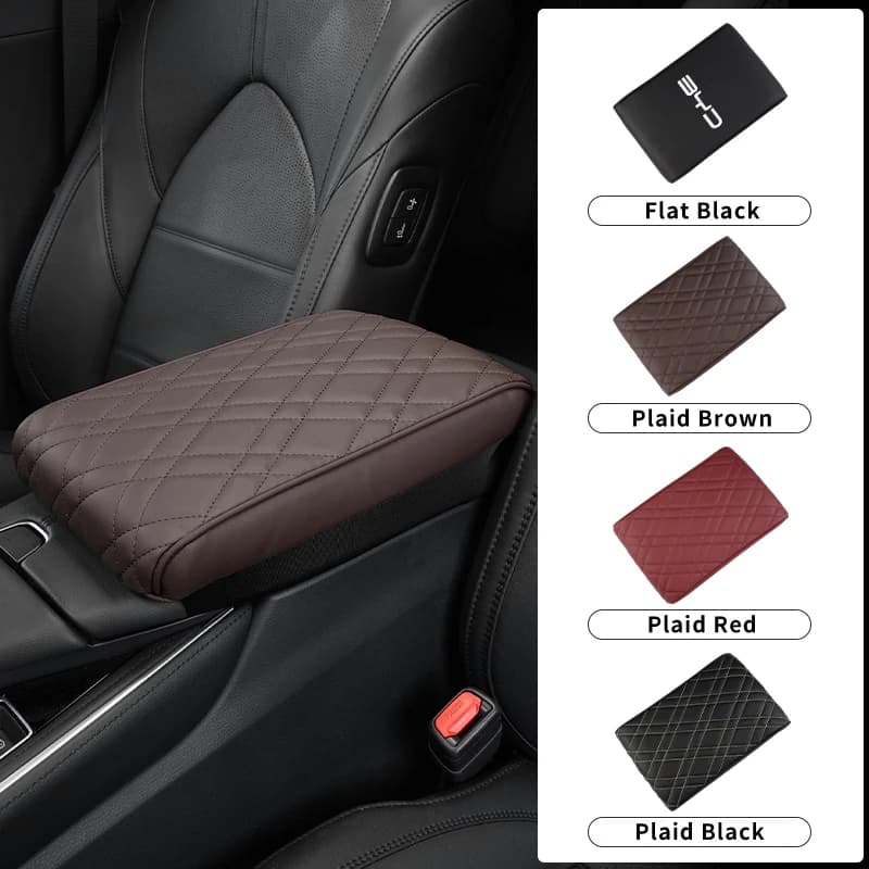 Car Central Armrest Cushion Box Mat Nonslip Protective Cover Pad Accessories For BYD Shark 6 F3  I3 F0 F6 S6 E2 S8 E5 E6 G3 G6