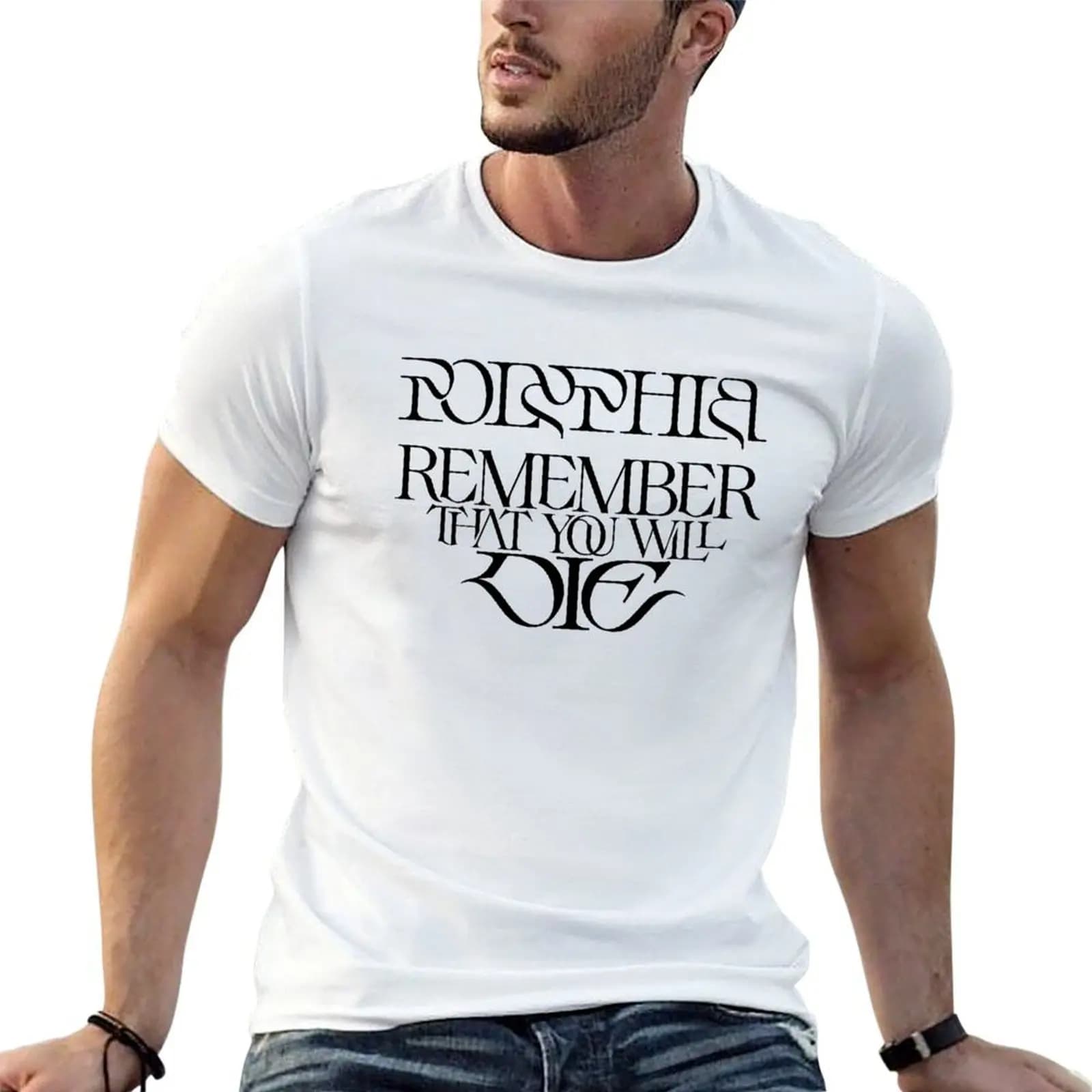 Polyphia Merch Remember That You Will Die T-Shirt custom shirt customs men t shirts high quality