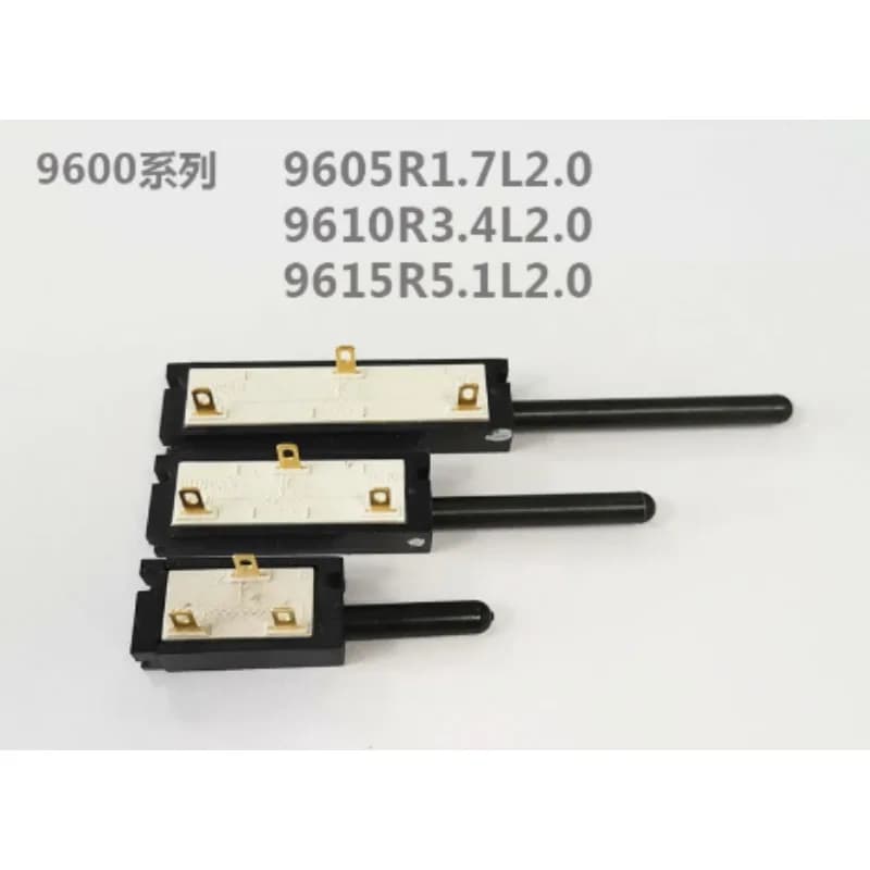 9600 Series Slide Valve Potentiometer, 9605R1.7L2.0 9610R3.4L2.0 9615R5.1L2.0 Self-Return Sensor Assembly