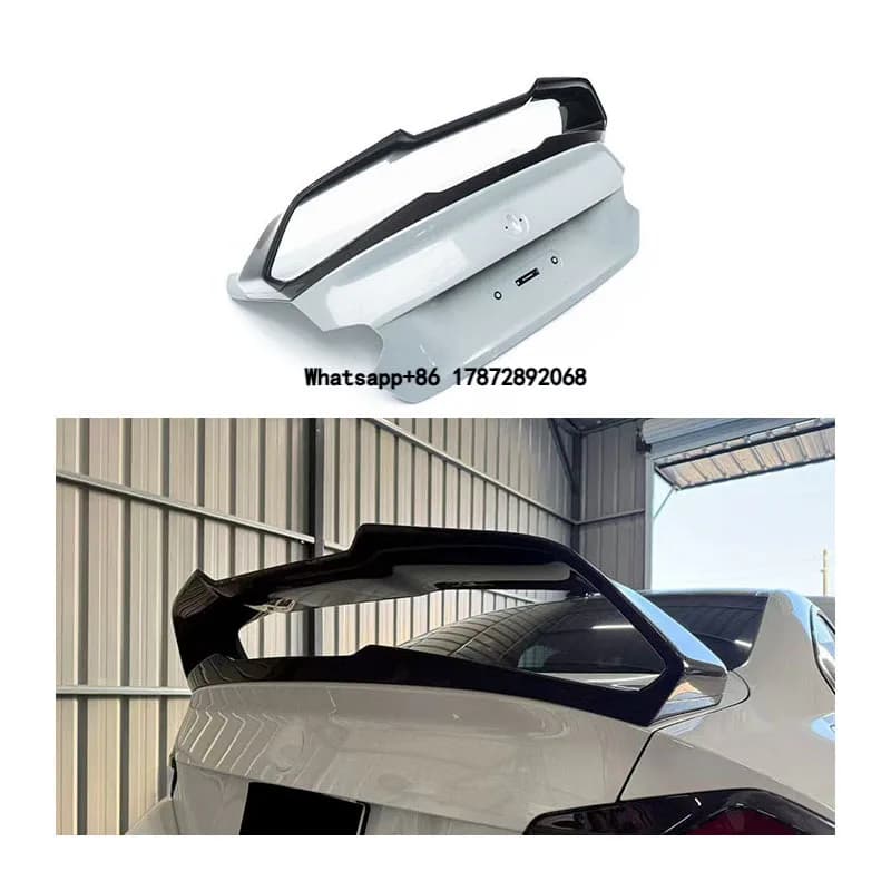 For M2 G87 M240 G42 Dry Carbon Fiber Rear Spoiler, Customizable Matte Carbon Fiber Forging Pattern Carbon Fiber