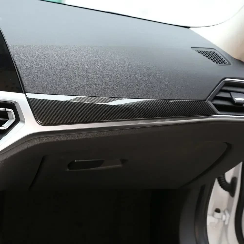 For BMW 2020-2025 3 Series 4 Series G20 G21 G22 ABS Carbon Fiber Car gear panel Cover Interior Kit Trim Stickers Car Accessoires