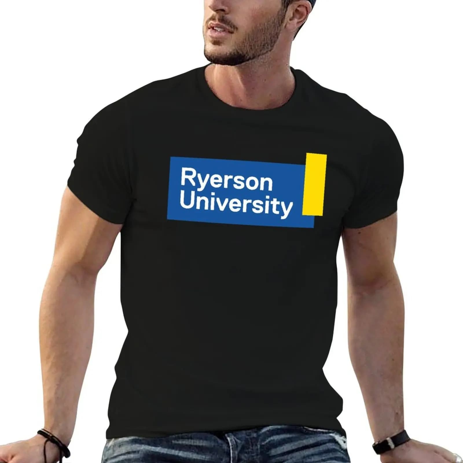 Ryerson University T-Shirt graphic tee shirt Blouse mens white t shirts