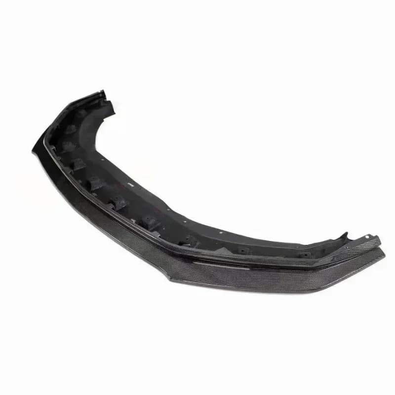 For Ford Mustang Real Dry Carbon Fiber 2024+ Exterior Front Bumper Lip Spoiler Styling Dark Horse Style Modification Body Kit