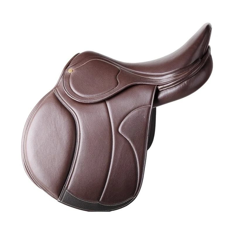 Obstacle saddle (bare saddle) brown, harness supplies