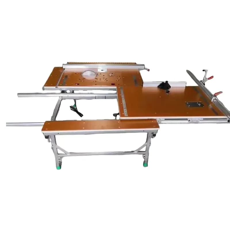 CE Certification Woodworking Tools and Machines Desk Saws Woodworking Board Cutters Wood Sliding Portable Panel Saws