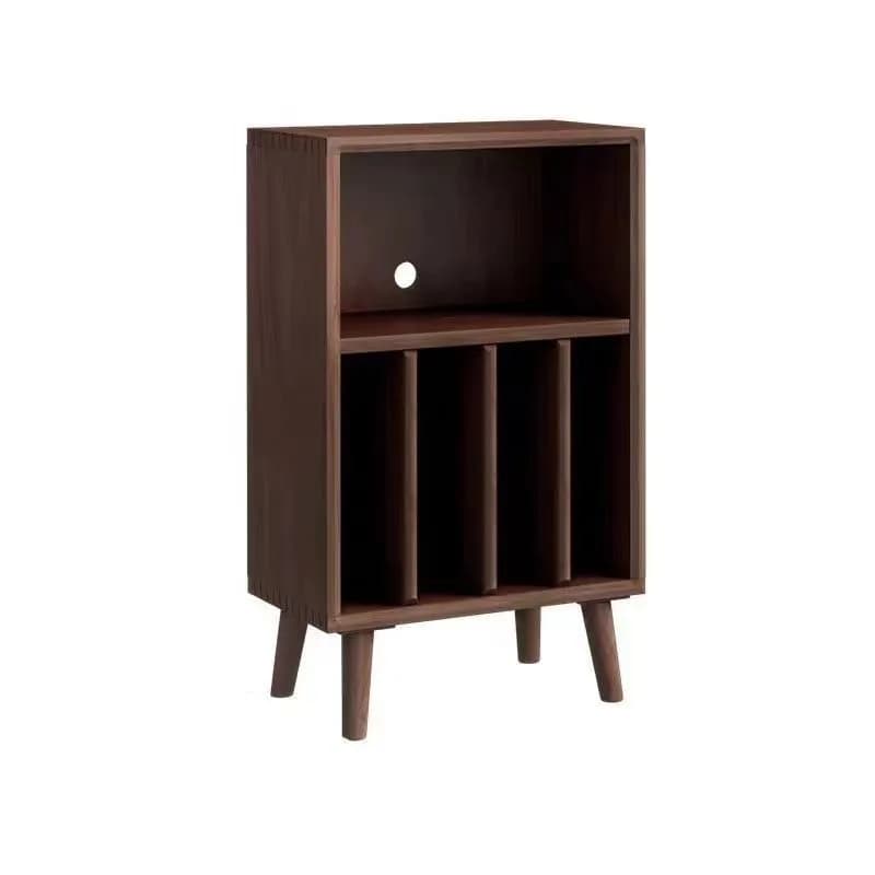 Retro cabinet Floor-to-ceiling, living room, wall storage record audio cabinet