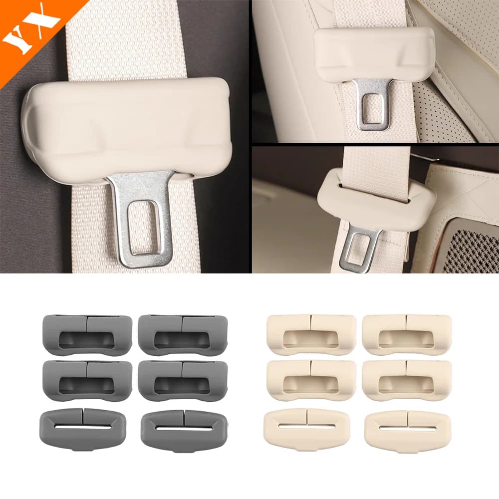 2025 2026 For Denza N9 Accessories Silicone Car Seat Belt Buckle, Seat Belt Protection Buckle
