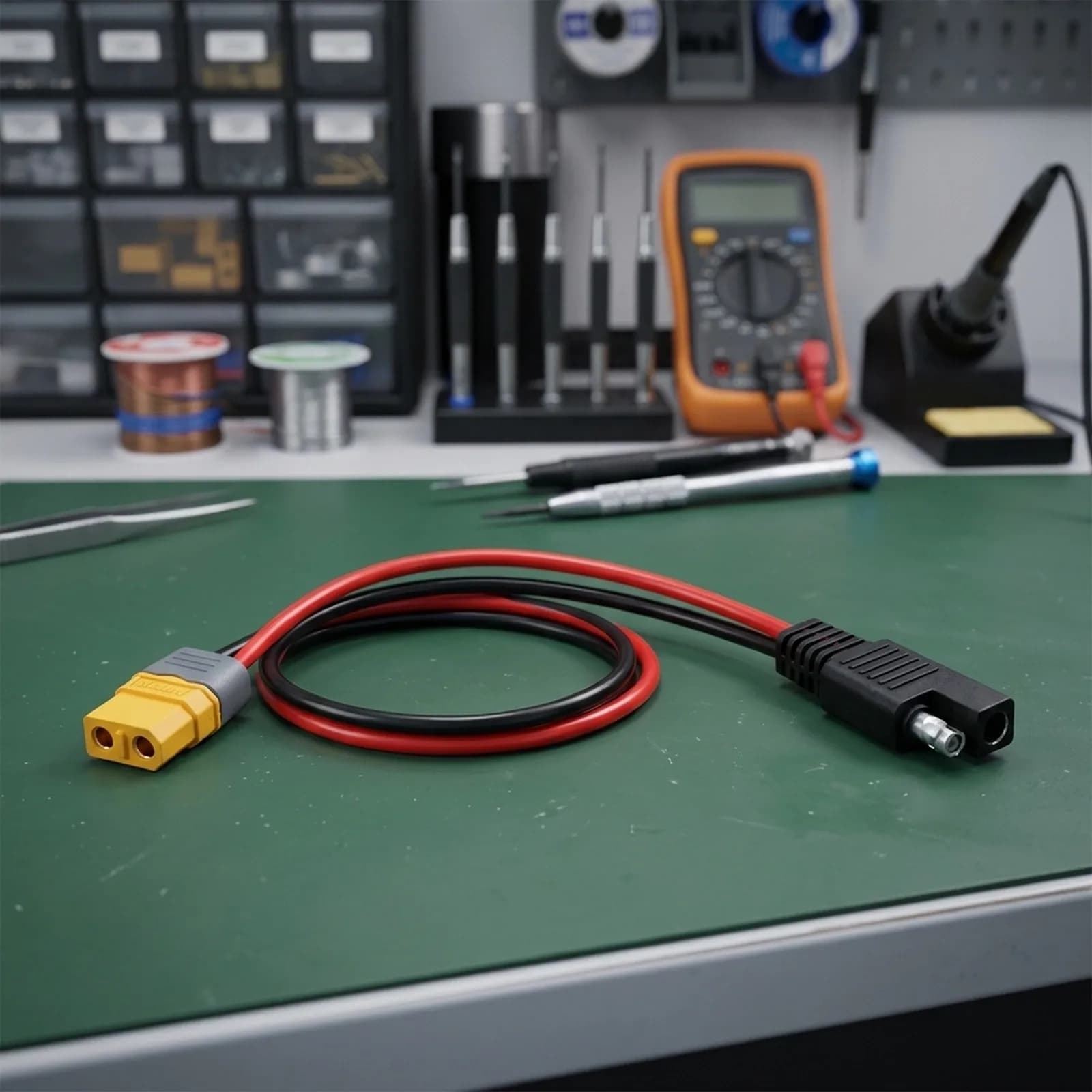for xt60 female to battery storage power cord 12AWG solar battery banana cable for reliable power transfer for