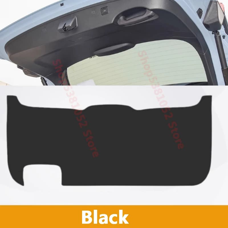 For GWM Wey 05 Mocha Coffee 01 2021-2025 Car Trunk PU Leather Protective Pad Car Trunk Tailgate Protection Pad Accessories Cover