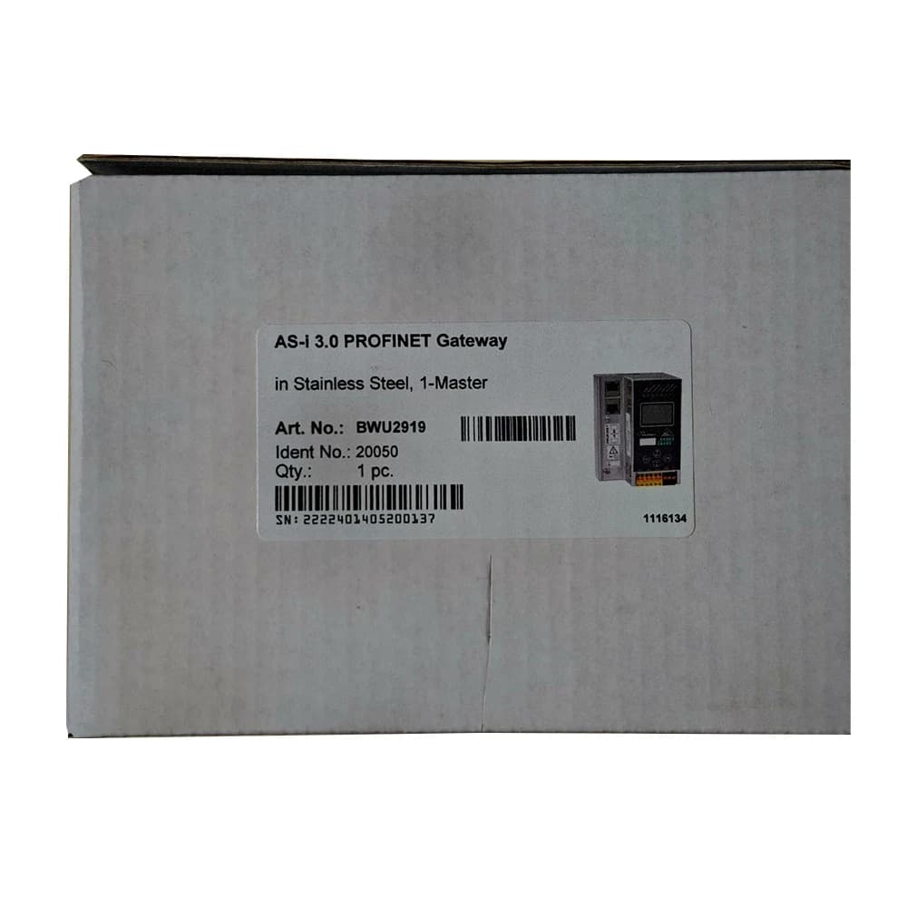 Bihl-Wiedemann BWU2919 AS-i 3.0 Profinet Gateway Module