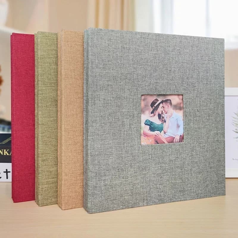 Self-Adhesive Laminated Photo Album, Large Capacity, Memory Book for Preserving Cherished Moments, 10 ", 40 Page