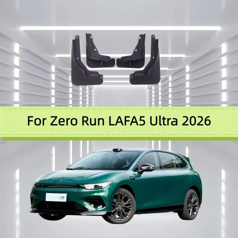 For Zero Run LAFA5 Ultra 2026 Mud Flaps Mudflap Front Rear Fender Anti-splash Mudguards Guard Splash Car Accessories 4pcs