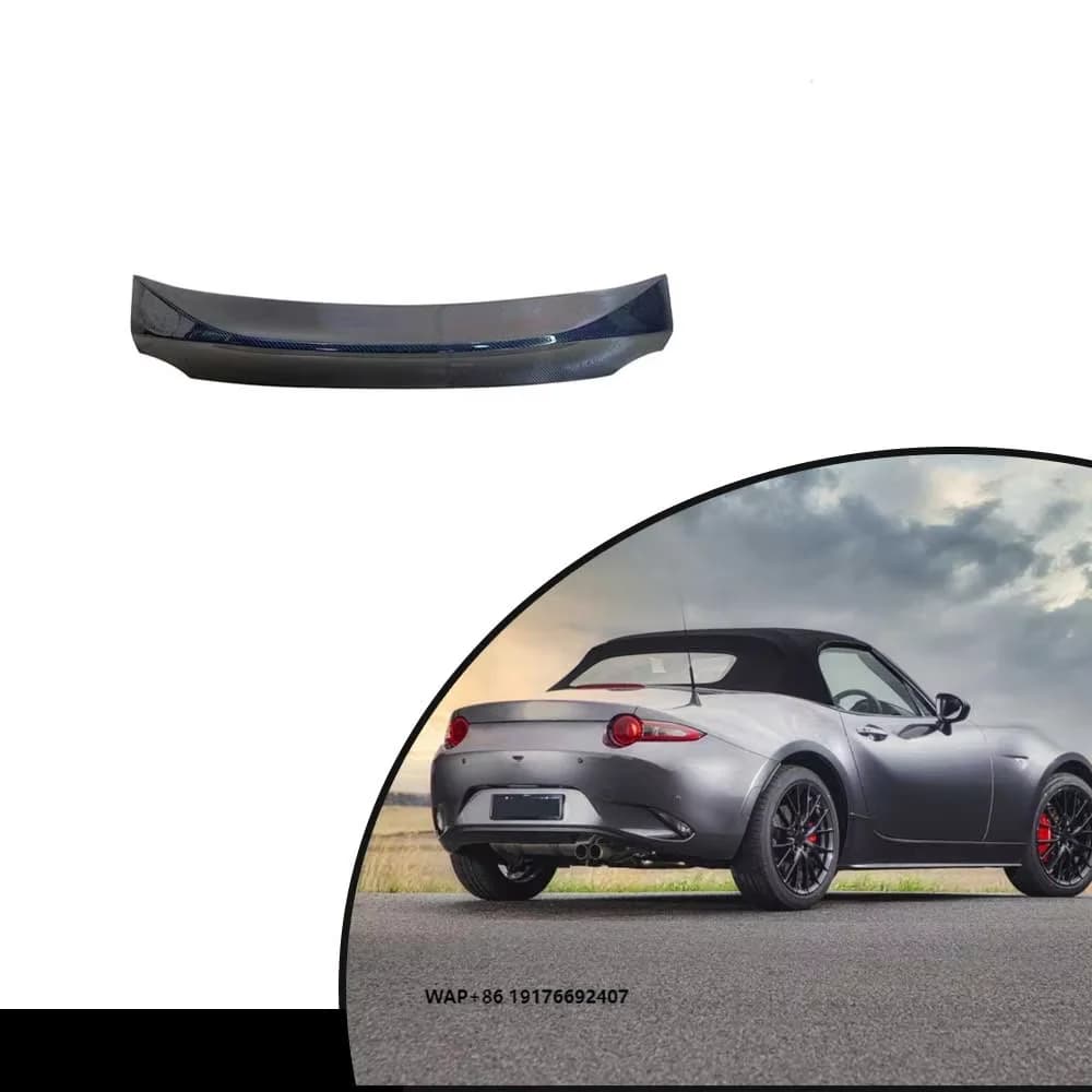 2022-2023 ForMazda MX5 Carbon Fiber Rear Trunk Spoiler
