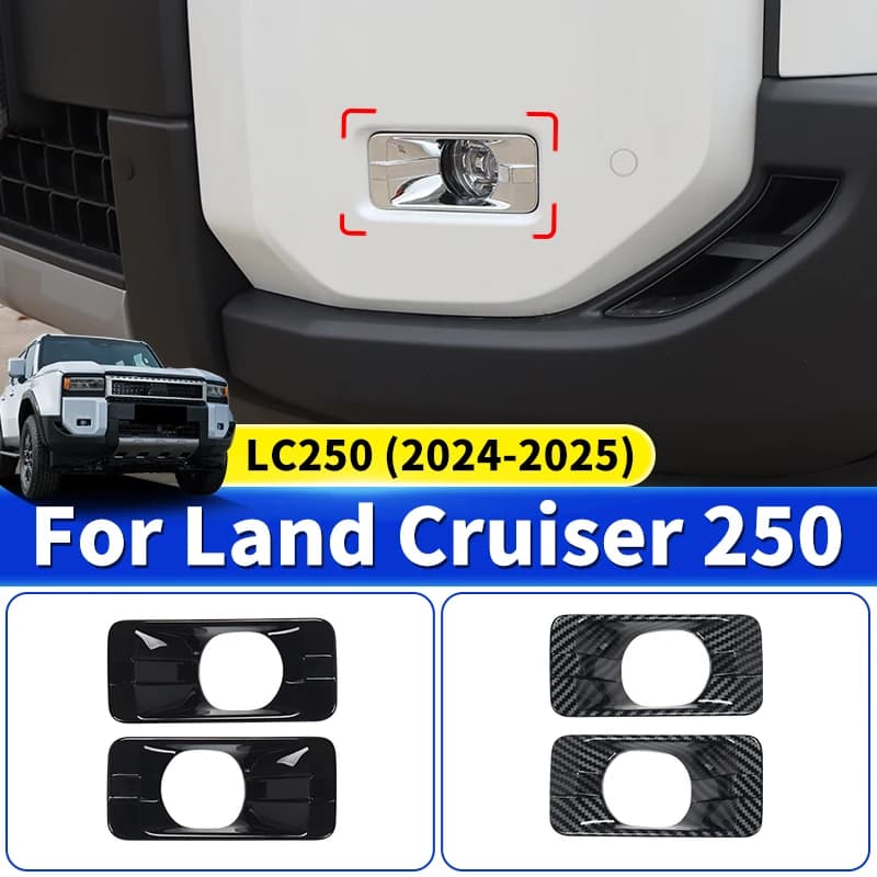 For Toyota Land Cruiser 250 2024 2025 Prado LC250 1958 First Edition FJ250 Front Fog Lamp Decoration Paste,Upgraded Accessories
