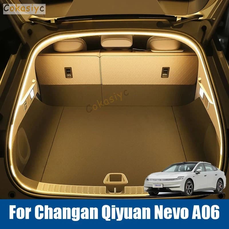 Car Trunk LED Light Ambient Interior Decorative Lamp Cargo Area Glow Light Accessories For Changan Qiyuan Nevo A06 2026 2027