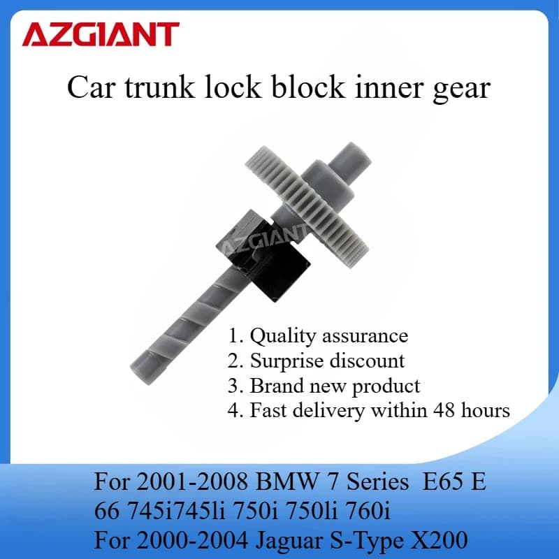 AZGIANT Trunk lid lock actuator motor internal gear for 2001-2008 BMW 7 Series  E65 E66 745i745li 750i 750li 760i New parts OEM