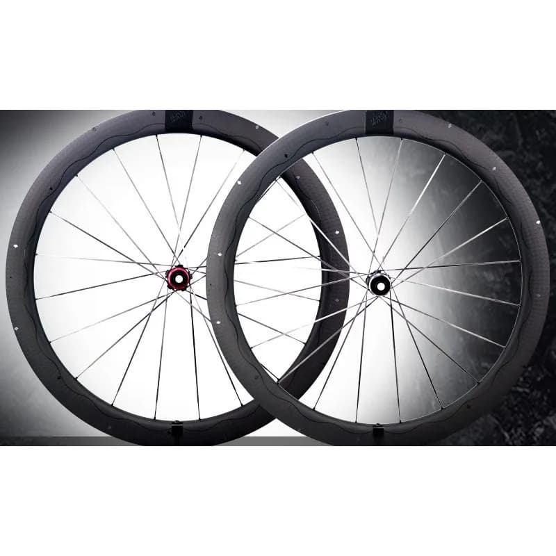 Carbon fiber wheel set road car ultralight wheel set vacuum open tire set