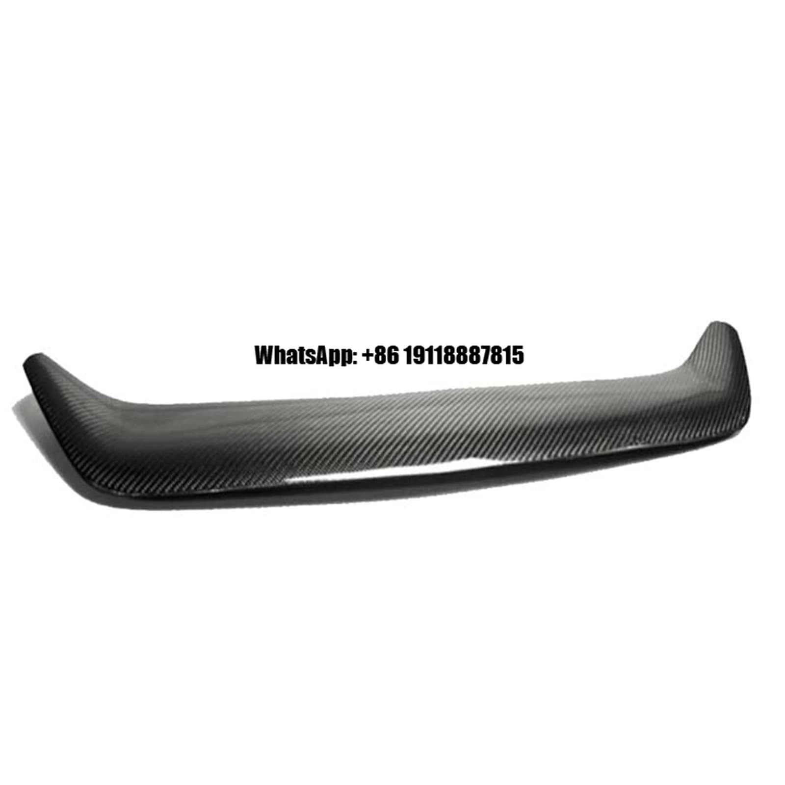 2008-11 2009 For NISSAN GT-R R35 Front Bumper Grille Lip Trim Cover Carbon Fiber