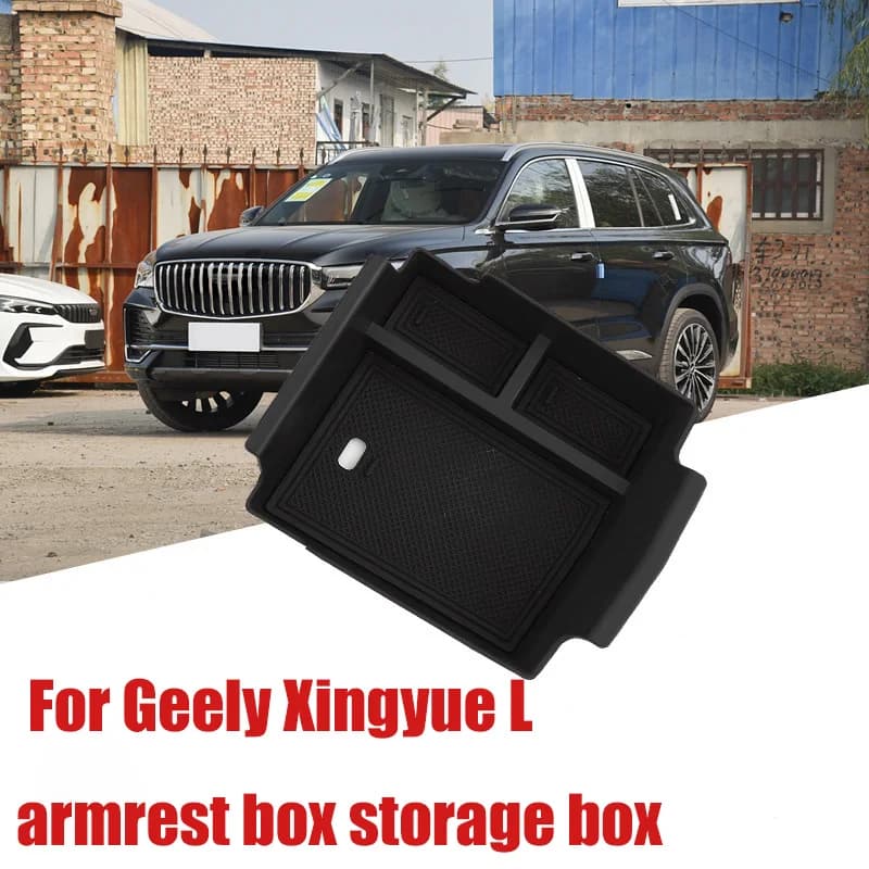 Suitable for 2025 Geely Xingyue L armrest box storage box modified special central storage box storage box partition