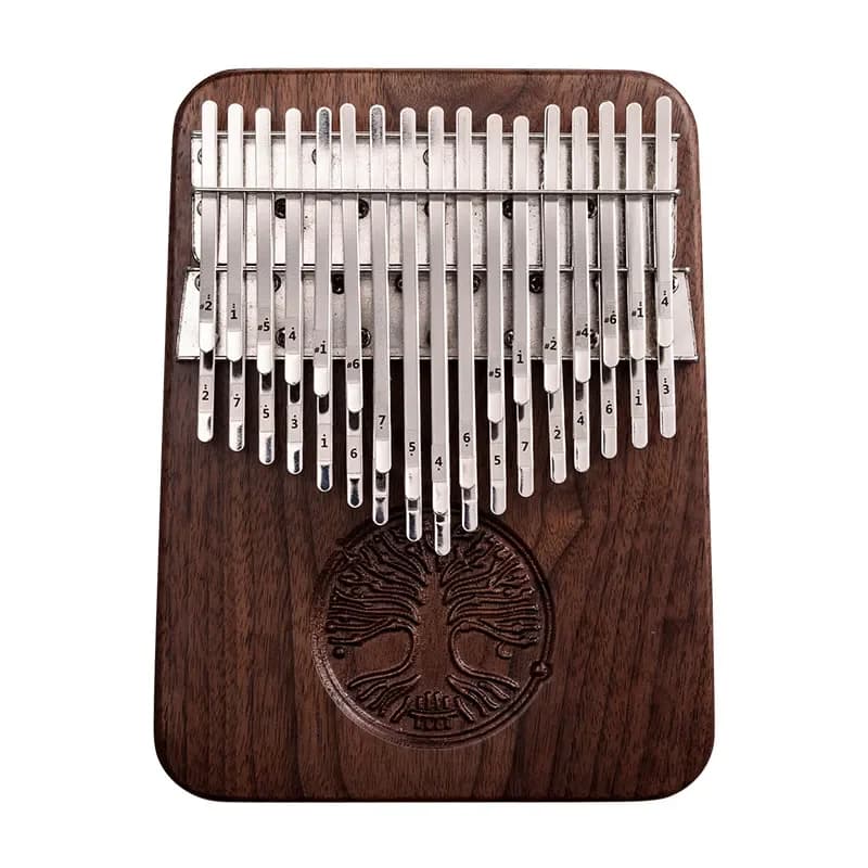 DurableThumb piano 34-tone double-layer kalimba retro 24 musician 21-tone birthday gift finger piano