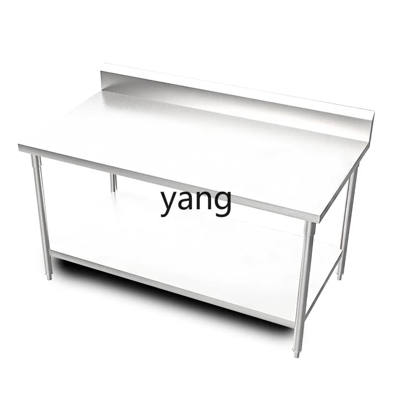 LH， thickened stainless steel workbench kitchen operation cutting table rack