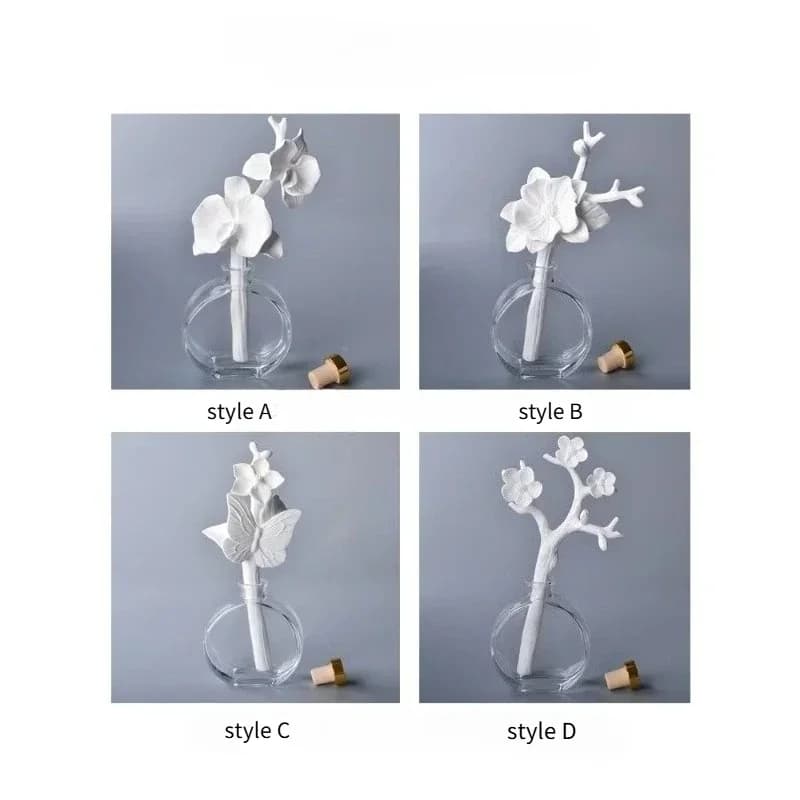 ZQQCeramic Flower Home Decoration, Decorative Accessory, Creative Souvenir