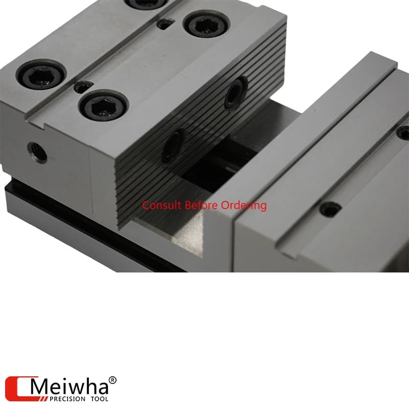 Precision CNC Machining Mechanical Vice Combined Flat Jaw Vise Core Bearing Components Manual Drive For Various Applications