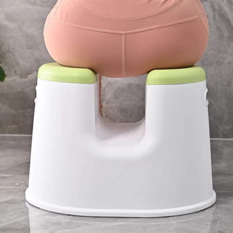 Shower Stool - Non-slip Bath Seat for Elderly/Pregnant Women Japanese-style Anti-mold Bathroom Chair