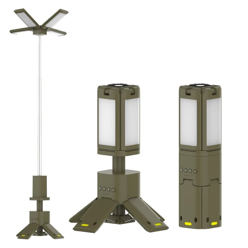 LED outdoor camping light, large capacity waterproof camping work tent light