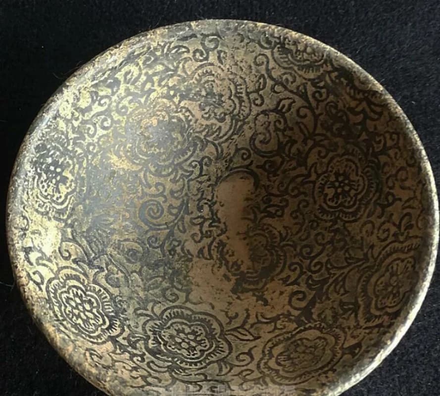 Chinese Antiques Miscellaneous Jade Retro Distressed Jade Bowl Ornaments Collect