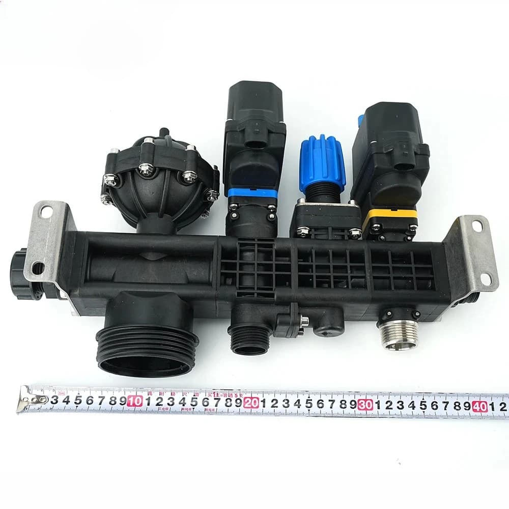 Quantitative Spraying System Spare Parts Electric Spray Control Kits for Irrigation,3-4-5Way Water Splitter Spraying Machine