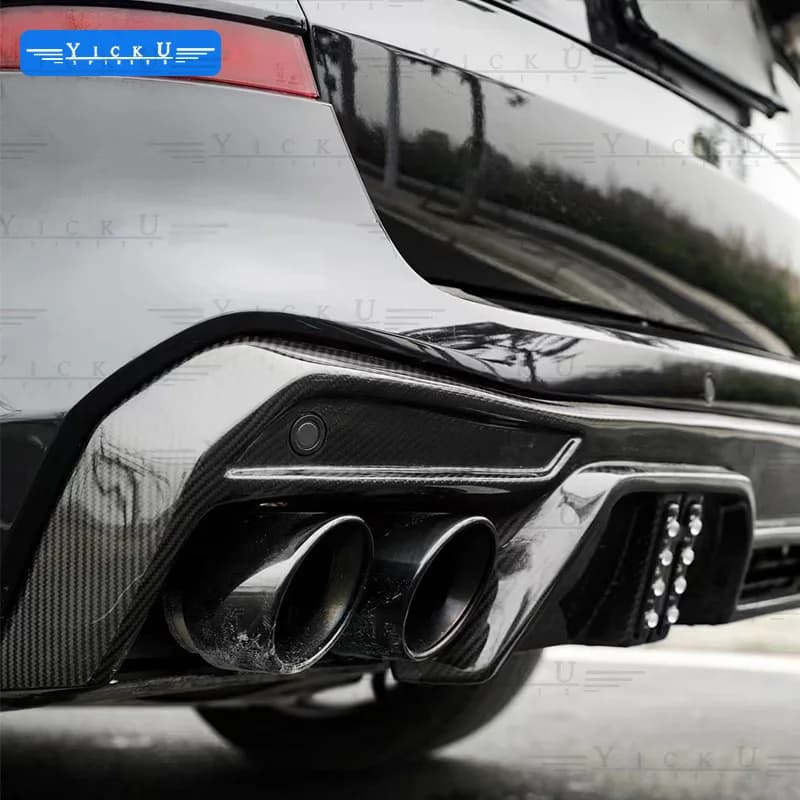 Top Ranking forBM W X5 G05 LCI LD Style 100%Dry Carbon Fiber Body Kit Front Lip Rear Diffuser Tuyere Tunning Partsfor 2024+