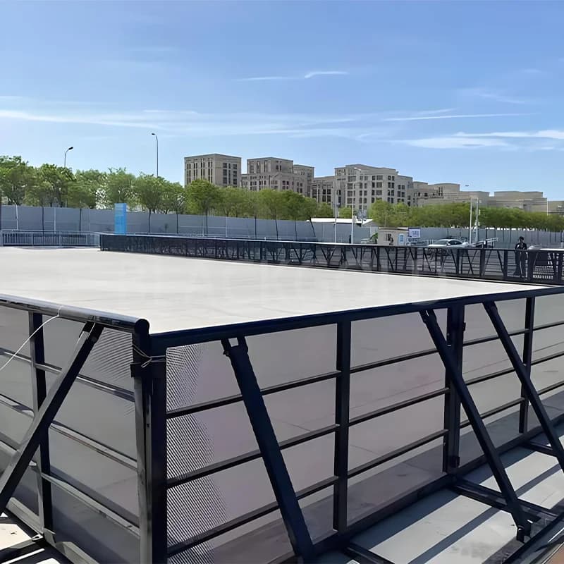 【Wholesale Price】Invisible Resilient Steel Barrier Shield Outdoor Events Durable Discreet Temporary Fence Crowd Control Modern D