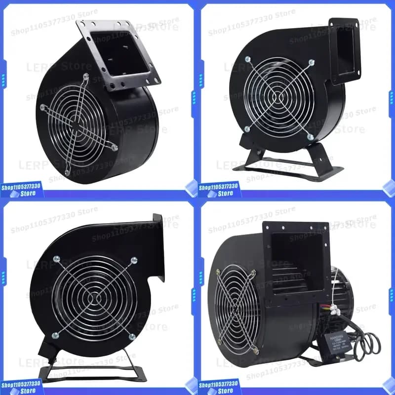 130FLJ 120W High Speed Centrifugal Blower Industrial Air Cooling Fan Power Frequency Model for Ventilation System Efficient