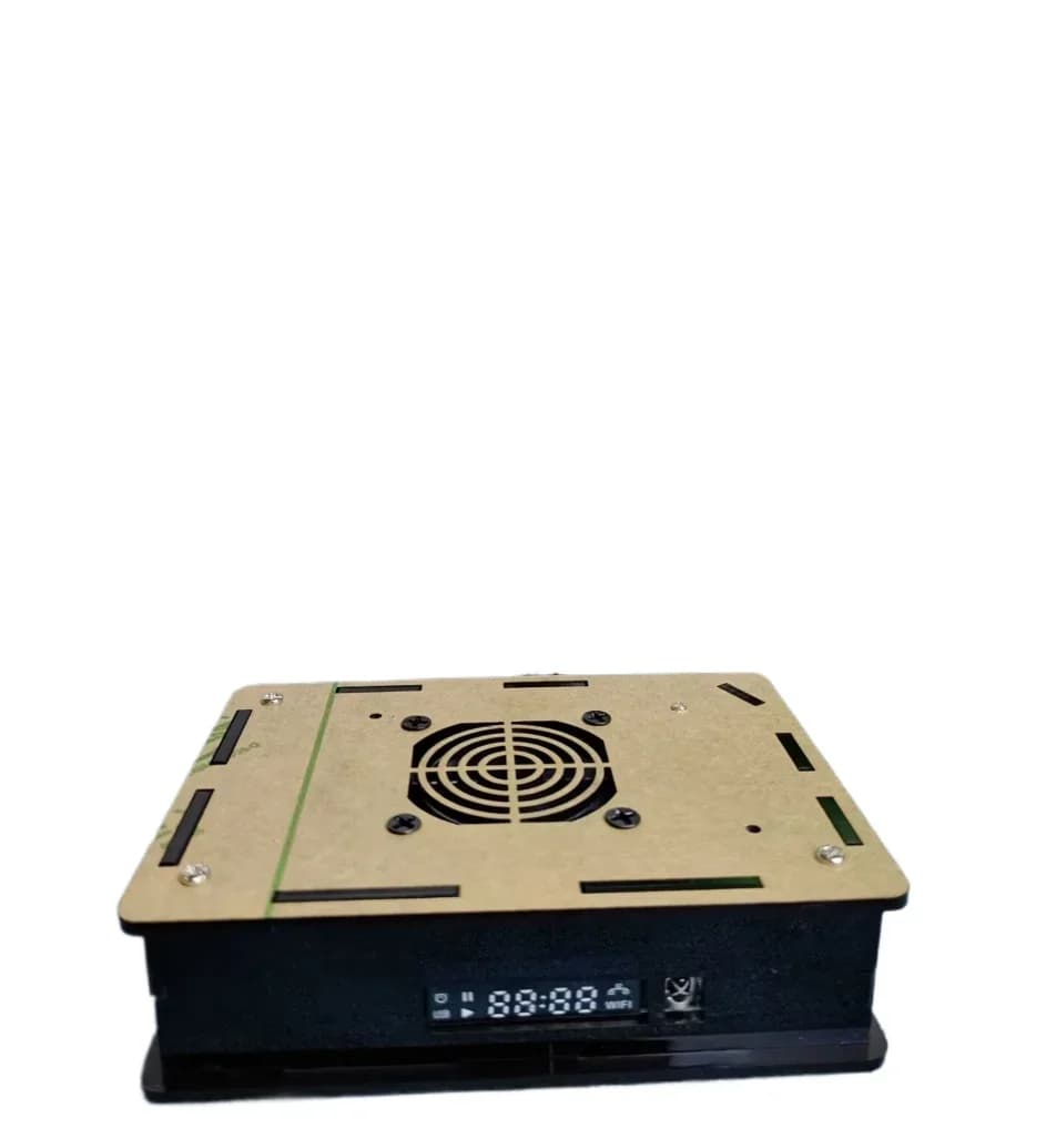 HK1 RBOX Gigabit Network Port Dual Band WIFI Bluetooth Acrylic Multifunctional Game TV Box Cooling