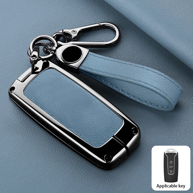 Car Key Case Cover For Volkswagen Touareg 2019 2020 2021 2022 2023 2024 2025 2026 Key Protection Garnish Accessories