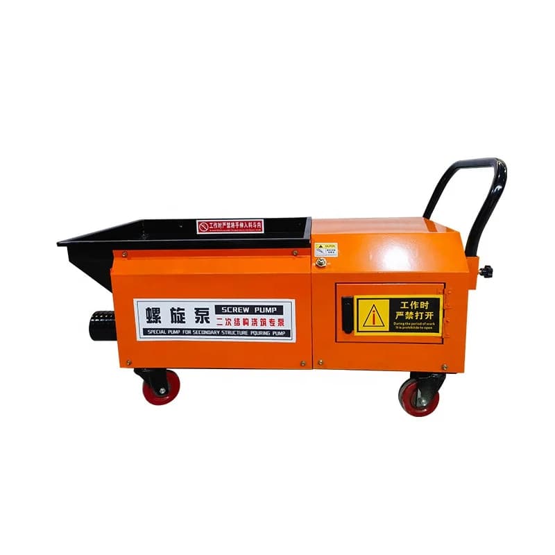 Efficient Operation Flexible Movement - 2024 Model Mini Small Concrete Pump